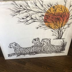 Vintage MCM art
