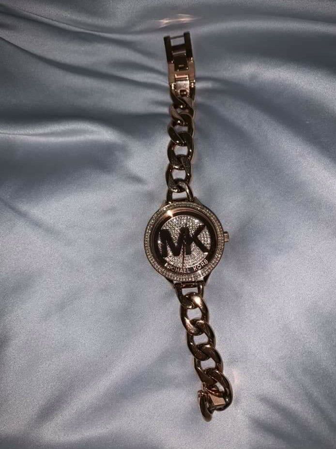 Rose Gold Lady's Michael Kors Watch