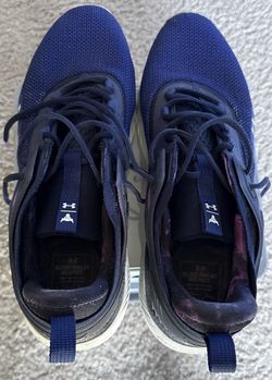 Under Armour Project Rock HOVR Shoes Mens Size 11.5 Purple Training Sneakers Gym