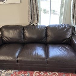 Chanton Leather 2 Sofas
