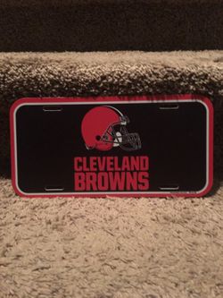 Cleveland Browns License Plate
