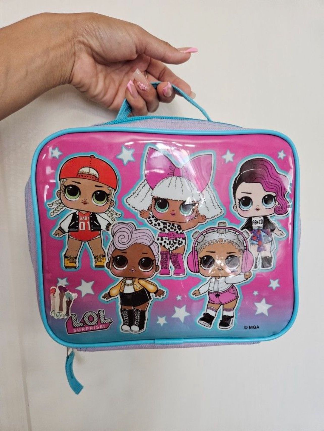 LOL dolls insulated lunch bag