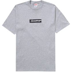 Supreme Futura Box Logo Tee Grey (Size M)