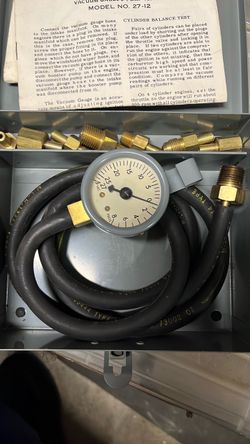 Auto vacuum gauge and pump tester