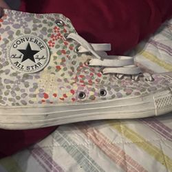 Converse Multi Color Size 10  High 