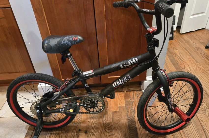 Like New Kids Bike Support Wheels 18" Kent Abyss Freestyle BMX Bicycle