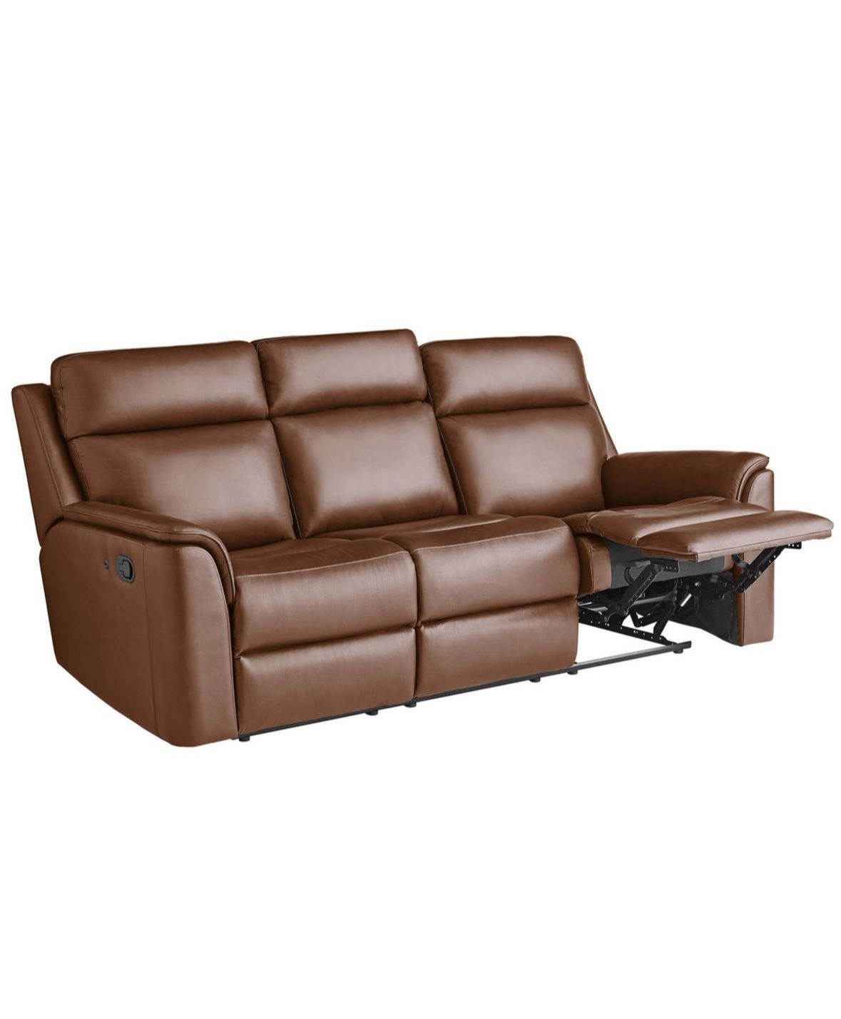 Members Mark Lennox Leather Reclining Sofa Brand New