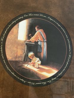 Framed Christian “The Carpenter” Wall Art