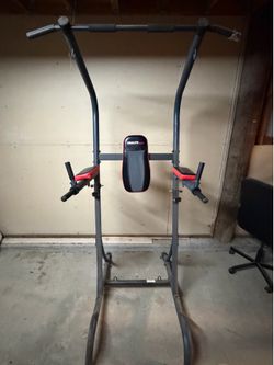 Health Gear Power Tower Pull-Up & Dip Station