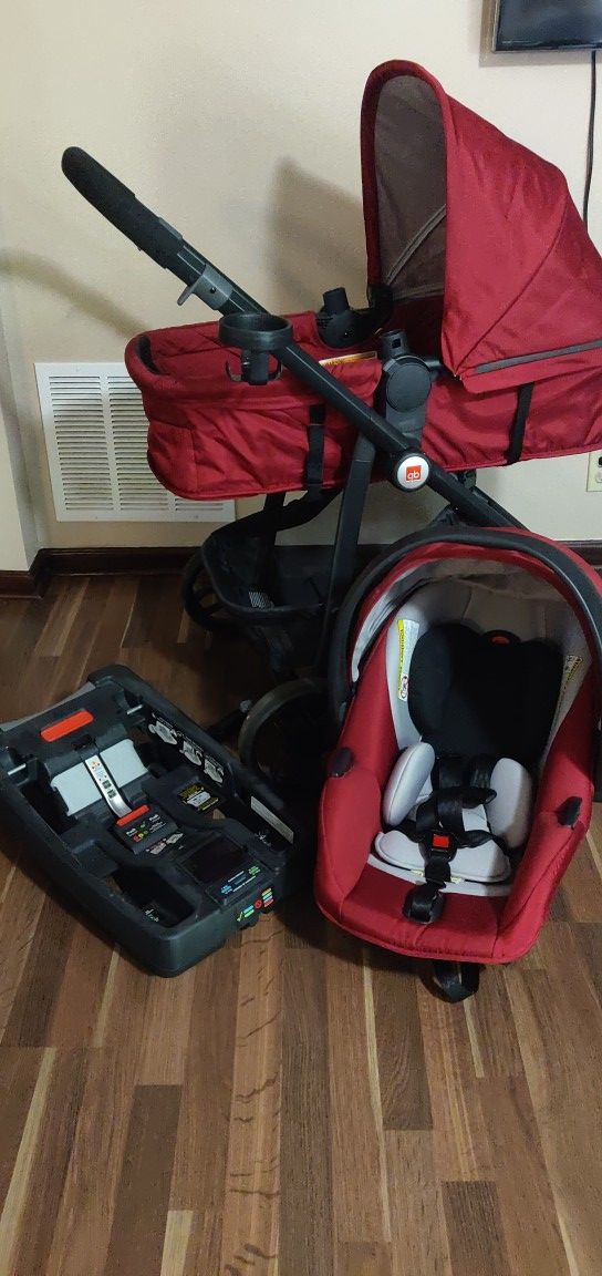 Stroller with car seats