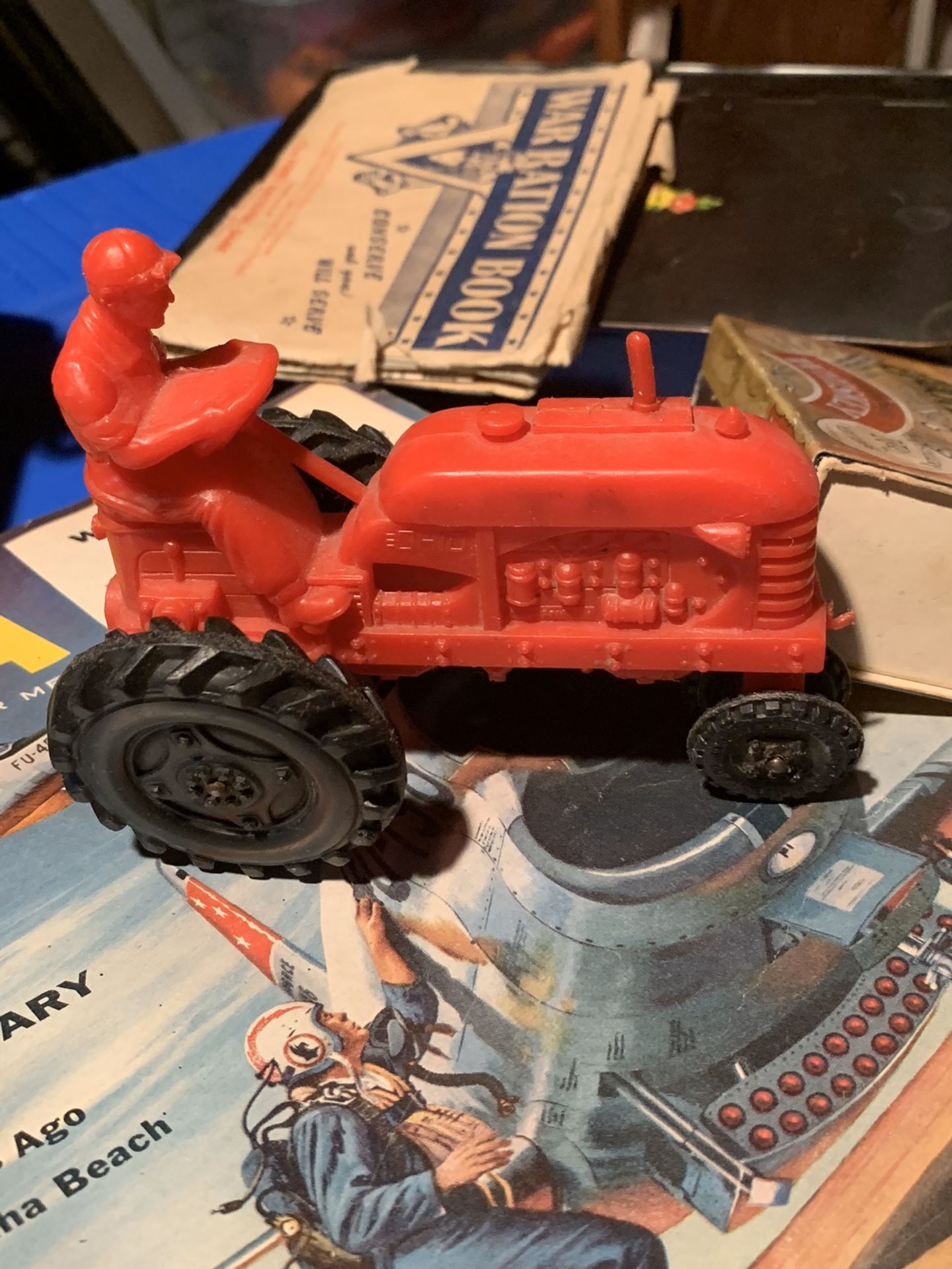 Collectible tractor toy