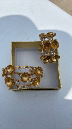 Bracelet and Earrings