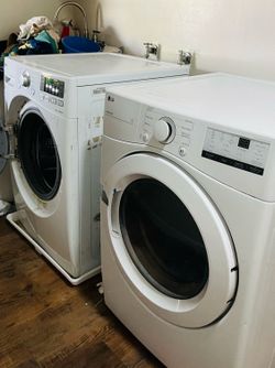 Lg washer and dryer set