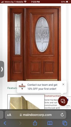 MainDoors SH554 36W x 80H
