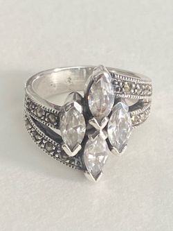 925 & MARQUESIT WOMEN RING