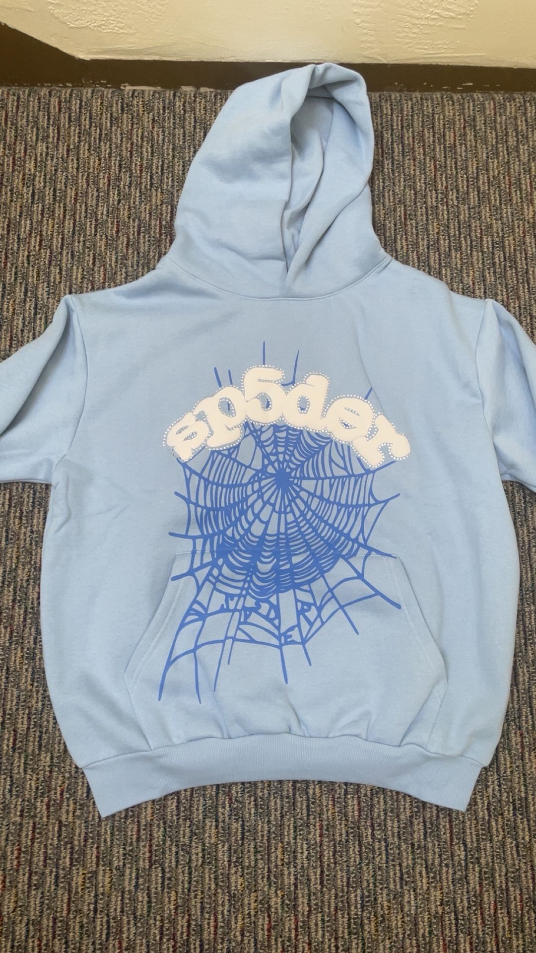 Light Blue Spider Hoodie