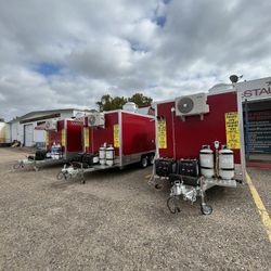 FULLY EQUIPPED FOOD TRAILER 14FT READY TO Title GO