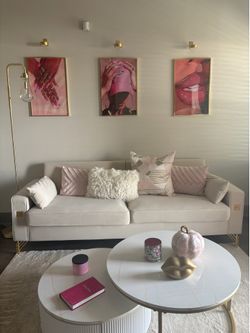 Modern Velvet Sofa