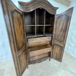 Very Rustic Antique Armoire 