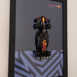 Framed Formula 1 diecast - Redbull Racing Display