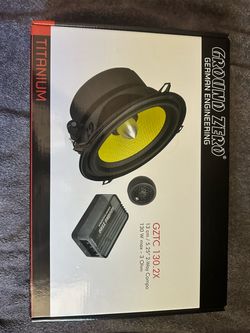 $150 NEW!!! Unused Car Speakers; Ground Zero GZTC 130.2X