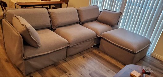 Modular 3 seater couch