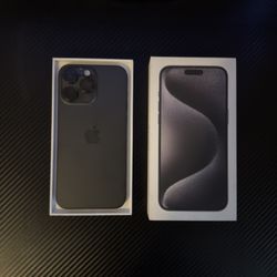 Apple iPhone 15 Pro Max A2849 256GB - Black Titanium