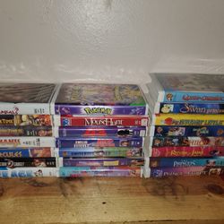 VHS Family Friendly Movie Lot! 22 Vintage Movies In All! Excellent Condition! 