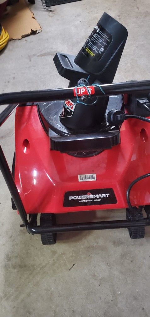 Electric Snow Blower As Shown LIKE NEW