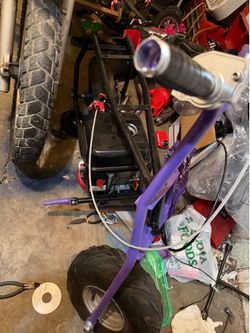 Mini bike doodle bug frame