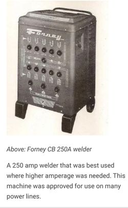 Antique Forney 250 amp Welder