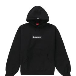 Supreme Box Logo Hoodie Sweatshirt - Large