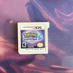 Authentic Nintendo Pokemon Moon 3DS