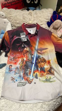 star wars empire strikes back loungefly buttonup shirt