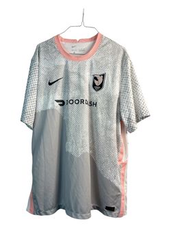 Men’s White Angel City FC Soccer Jersey Size XXL