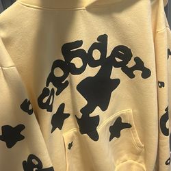 Sp5der V2 Gold Beluga Hoodie