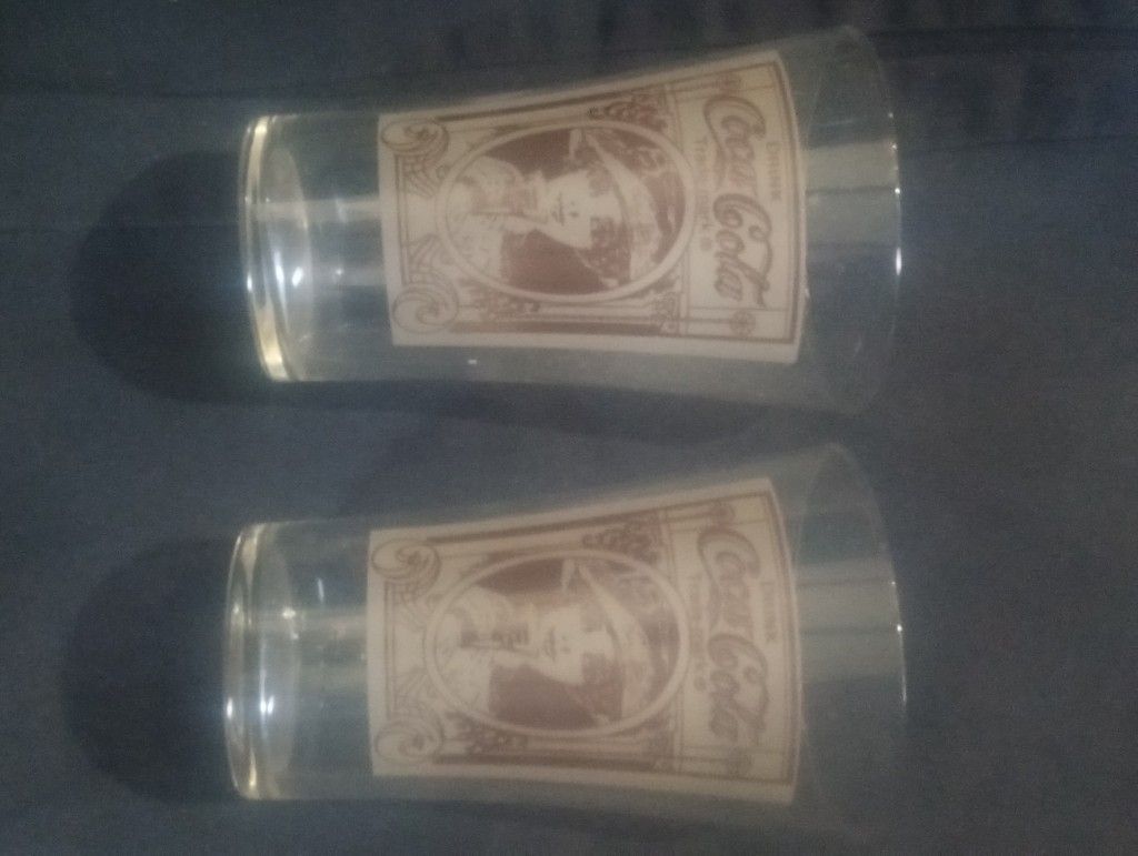 Vintage Coca Cola Glasses
