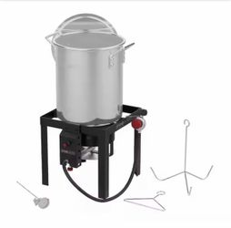 Even Embers 30 qt. Turkey Fryer Kit with TEMP-GUARD