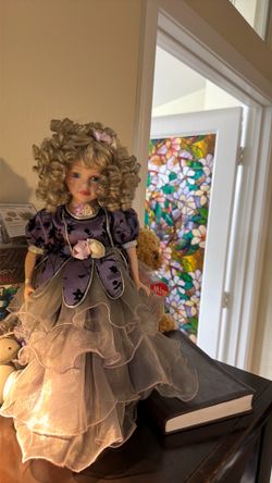 Porcelain doll late 1800s