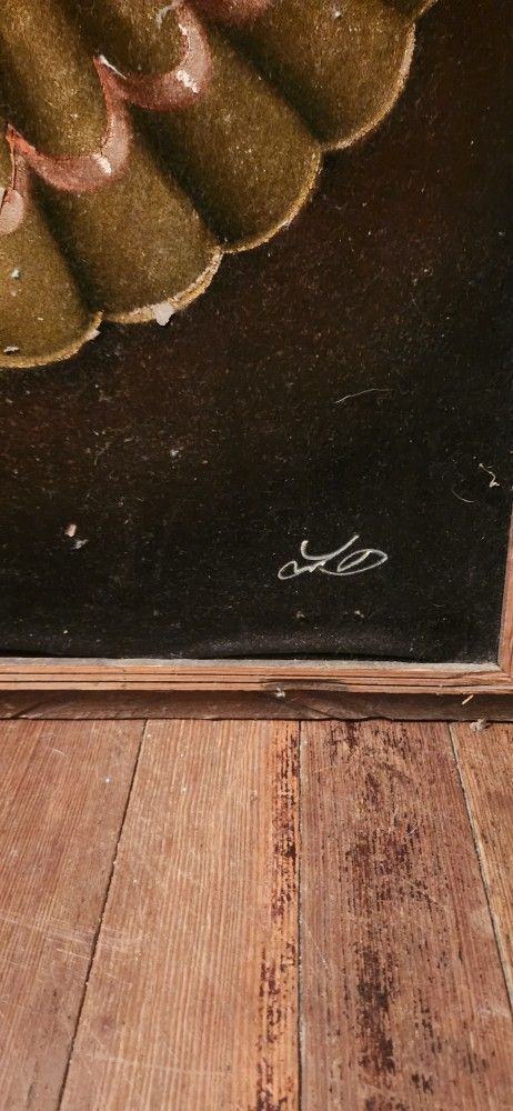 David Ortiz Velvet wall art