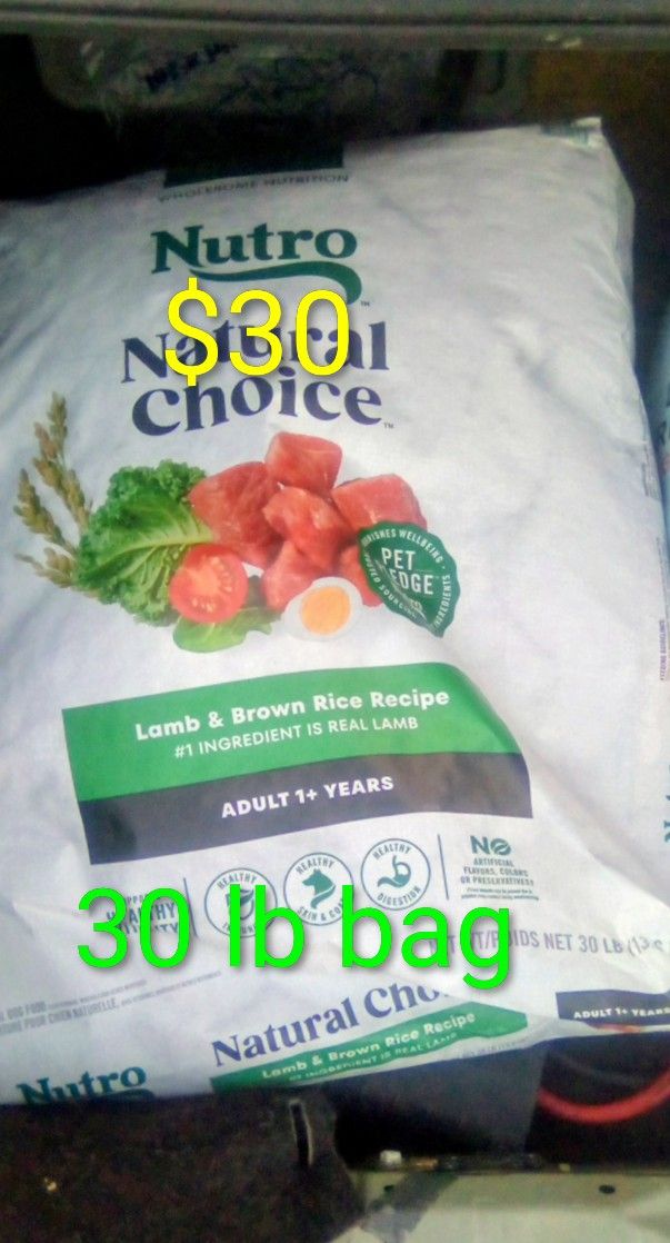 Nutro Natural Choice 30lb Bag 