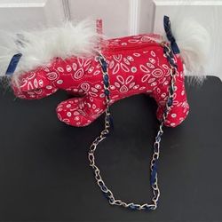 Pony Plush Purse with Button Eyes just $5 