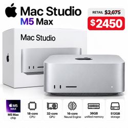Apple Mac Studio M5 Max 36Gb 512Gb