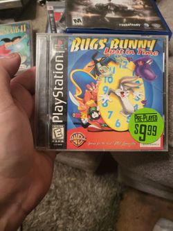 Playstation One Bugs Bunny Lost In Time  Great Condition Working Perfectly