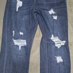 Stretch High Rise. Lg. Size 9-10 $8