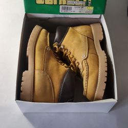 Vintage GORILLA Lace-Up Boots Platoon G2315 WHEAT Size Mens 5 1/2, Womens  or Teens