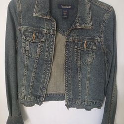 ABERCROMBIE Jean Jacket- Size Xs