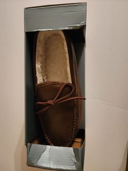 Wayland Square Faux Leather Slippers