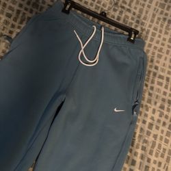 Blue Nike Sweatpants