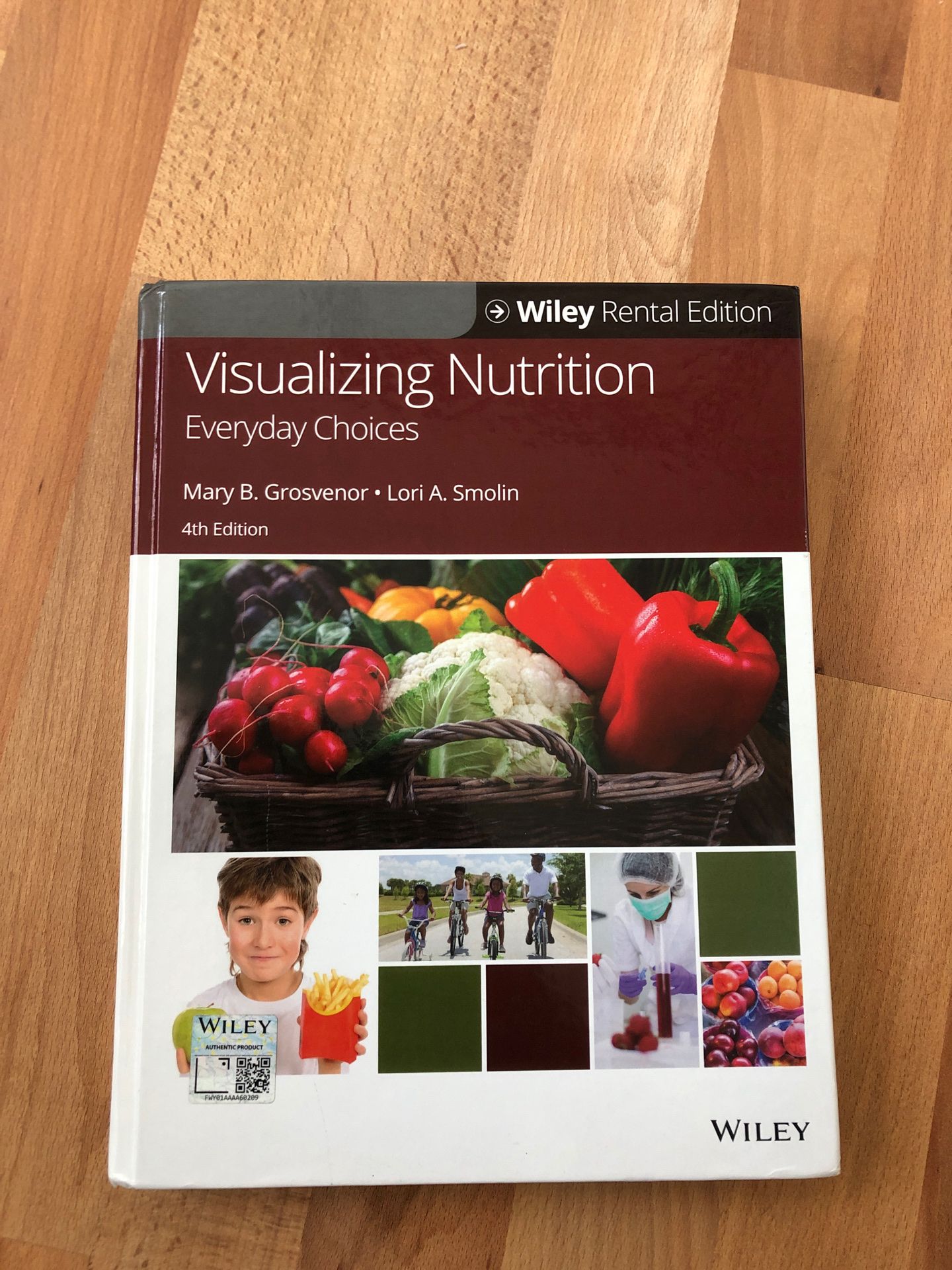 Visualizing Nutrition (Wiley textbook) ISBN 13 978-1119-39553-9